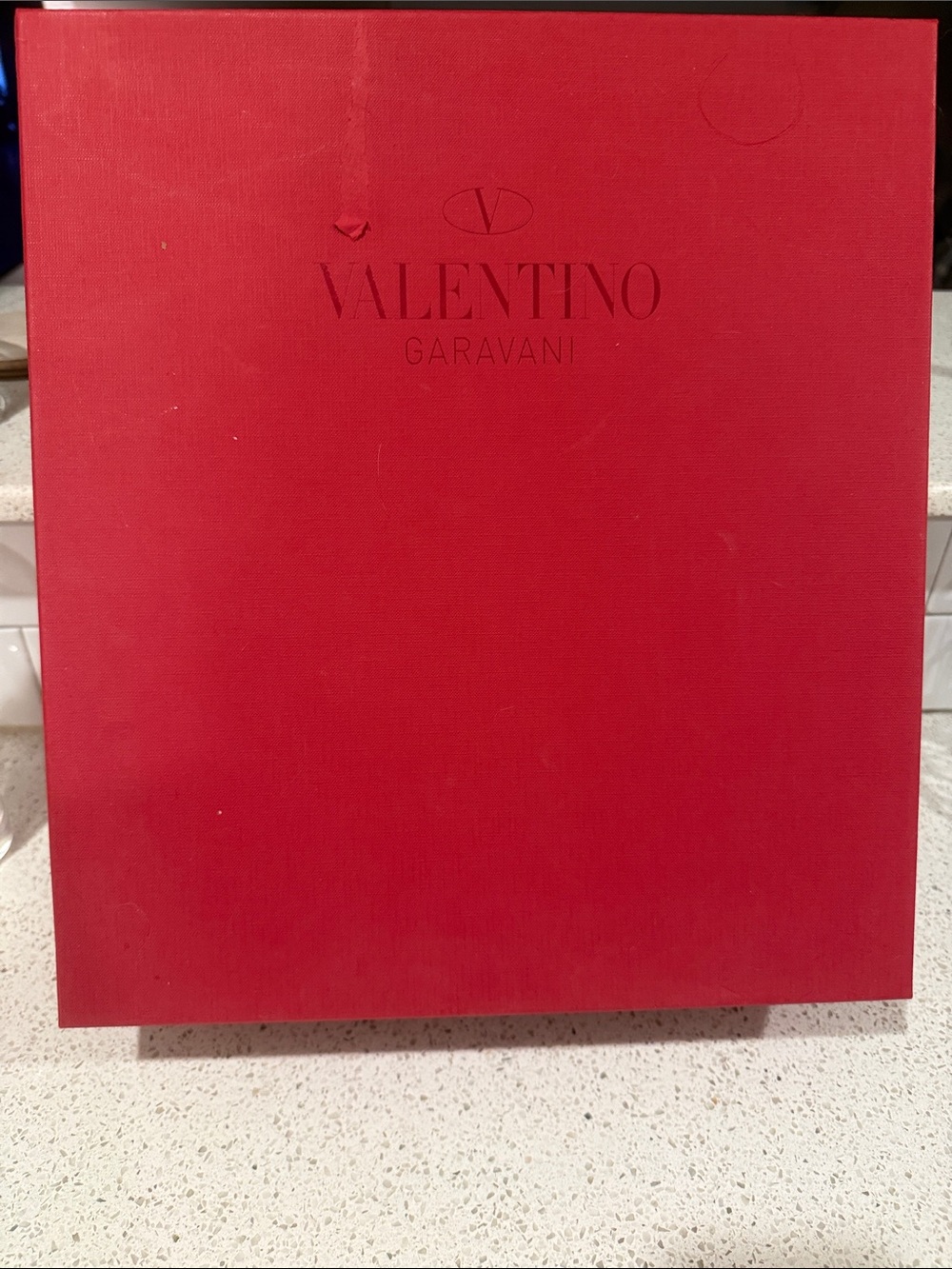Valentino Garavani RED with GOLD embellishments vintage boots